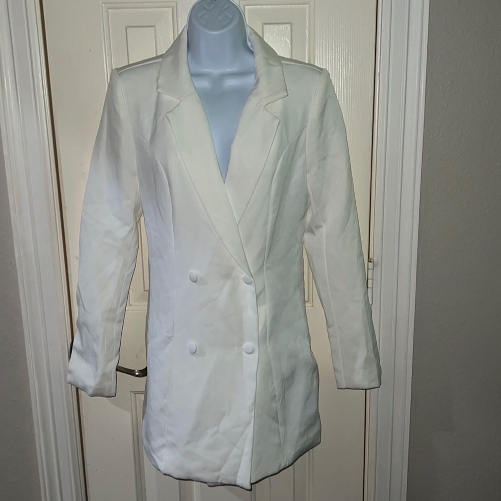 White Jacket or Jacket-dress